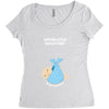 Estimated Delivery September Baby Boy Women's Triblend Scoop T-shirt