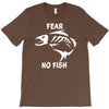 fear no fish bone skeleton T-Shirt