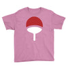 uchiha clan symbol crest   anime itachi sasuke naruto cosplay gift tee Youth Tee