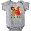 good cop bad chop Baby Onesie