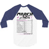 March Girl Facts Aries 3/4 Sleeve Shirt