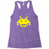 uomo 4 space invaders anni80 vintage videogames Racerback Tank