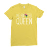 melanated queen Ladies Fitted T-Shirt