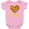 true love heart Baby Bodysuit