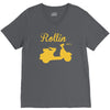 retro kult vespa 50 t shirt scooter roller s m l xl xxl V-Neck Tee