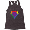 Rainbow LGBT Diamond Racerback Tank