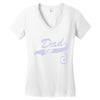 dad father grandfather Women's V-Neck T-Shirt