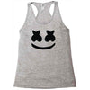 marshmello face Racerback Tank