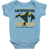 mordor fun run Baby Onesie