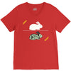 run away! run away! V-Neck Tee
