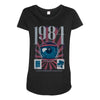 dystopia Maternity Scoop Neck T-shirt