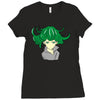 sassy lost child Ladies Fitted T-Shirt