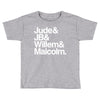 a litle life book white logo Toddler T-shirt