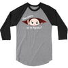 August Peeking Out Baby Boy in Spanish 3/4 Sleeve Shirt