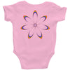 rainbow flower Baby Onesie