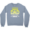 proud dad nurse Crewneck Sweatshirt
