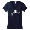 mexican standoff Women's V-Neck T-Shirt