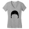 girl child Women's V-Neck T-Shirt