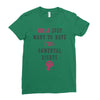 Girls Want To Have Fundamentals Rights Ladies Fitted T-Shirt