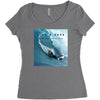 men's shark boss Women's Triblend Scoop T-shirt