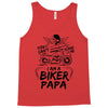 You Cant Scare Me I am Biker Papa Tank Top