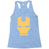 iron man mask avengers marvel comics gift Racerback Tank