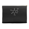 caffeine molecule game Accessory Pouches