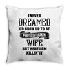 Perfect Freakin Wife Throw Pillow