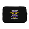 I Never Dreamed I'd Grow Up To Be A Super Cool Mom Of A Freaking Aweso Laptop sleeve
