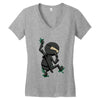 shhhhhhh Women's V-Neck T-Shirt