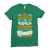 My Daughter Is Super Awesome Her Stepmom Ladies Fitted T-Shirt