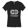 cleavage Women's V-Neck T-Shirt