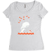 moby fail Women's Triblend Scoop T-shirt