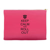 keep calm and roll out Accessory Pouches