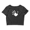 fringe hand Crop Top