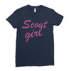 scout girl Ladies Fitted T-Shirt