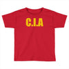 cia  funny  fashion fbi feds joke fancy dress Toddler T-shirt