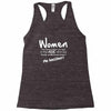 women, you know when you get to that age when you finally undertand th Racerback Tank