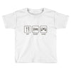 eat,sleep,game Toddler T-shirt