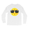 Lemon with Glasses Long Sleeve Shirts