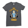 cornholio's gym Ladies Fitted T-Shirt