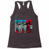 rock, paper, dragon Racerback Tank