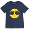 Lemon with Glasses V-Neck Tee