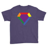 Rainbow LGBT Diamond Youth Tee