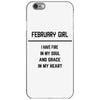 February Girl iPhone 6/6s Case