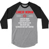 Cancer Woman 3/4 Sleeve Shirt