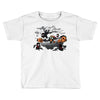 oblivious ninja trick or treat Toddler T-shirt
