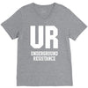 underground resistence V-Neck Tee