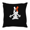 reksio bajki prl poland koszulka Throw Pillow
