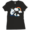 rainbow Ladies Fitted T-Shirt